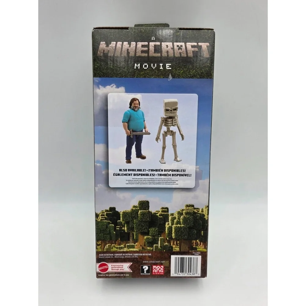 2025 Mattel - A Minecraft Movie 12in/30.48cm‎ Action Figure: SKELETON